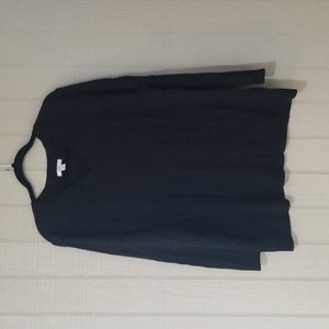 Croft & Barrow jet black sweater size 2x